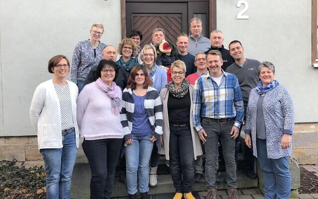 Unser Team beim Erste-Hilfe-Kurs